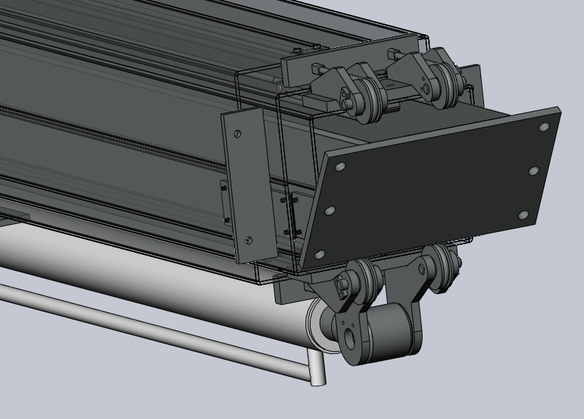滑动伸缩臂3D图纸 G730