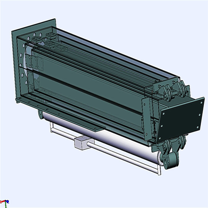 滑动伸缩臂3D图纸 G730