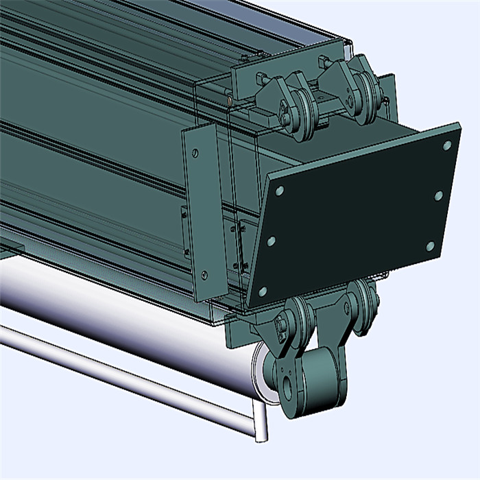滑动伸缩臂3D图纸 G730