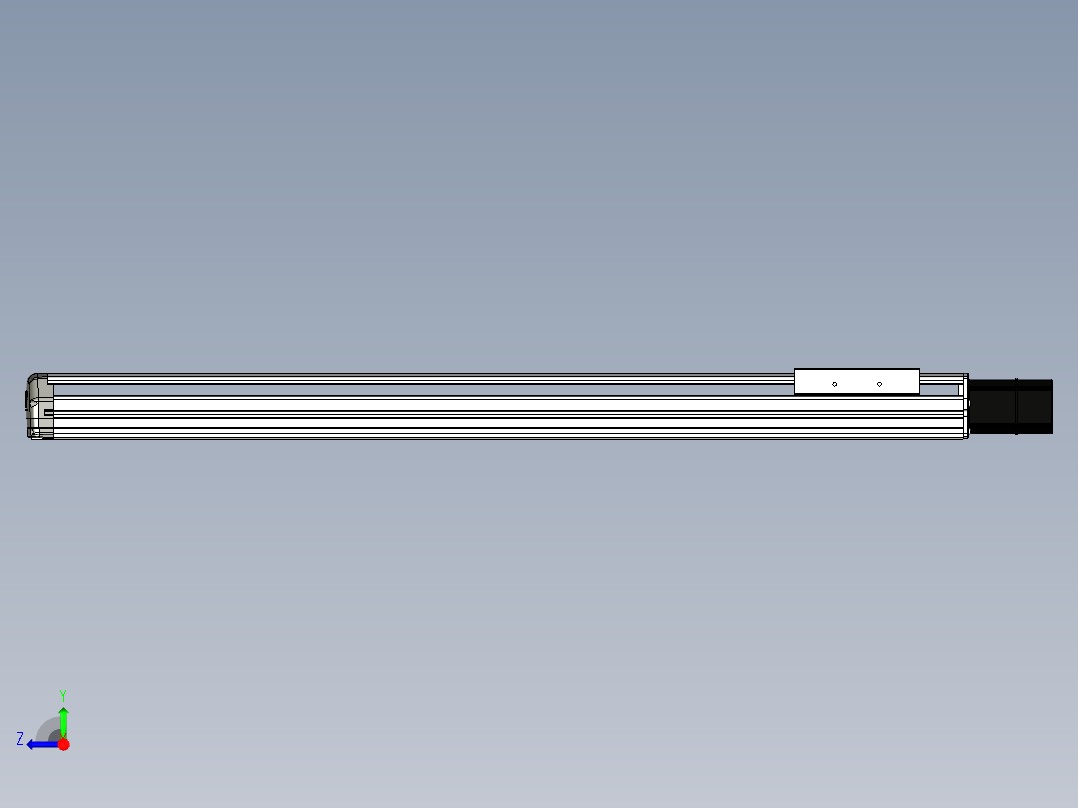 Toyo东佑达直线模组-ETH14-800-BC-200W右视图