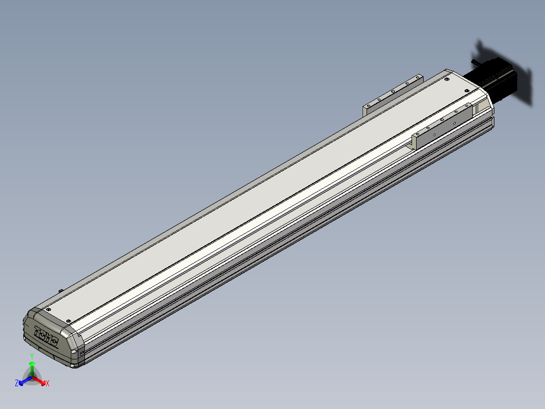 Toyo东佑达直线模组-ETH14-800-BC-200W正等轴测图