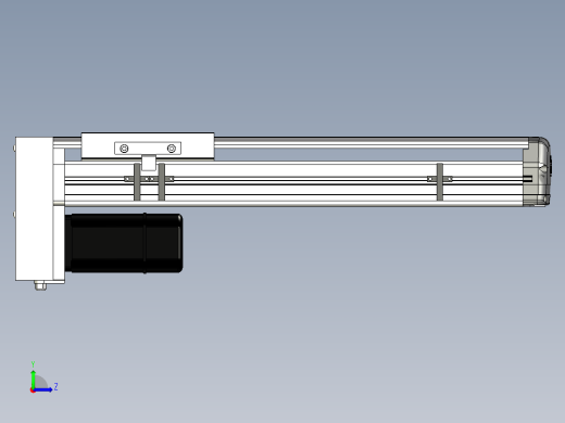 Toyo东佑达直线模组-ETH14-300-BM-400W左视缩略图