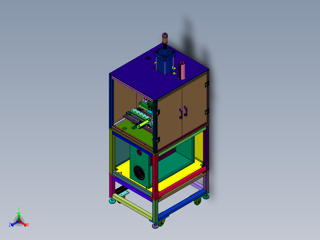 单臂轴承端盖过盈配合压装机