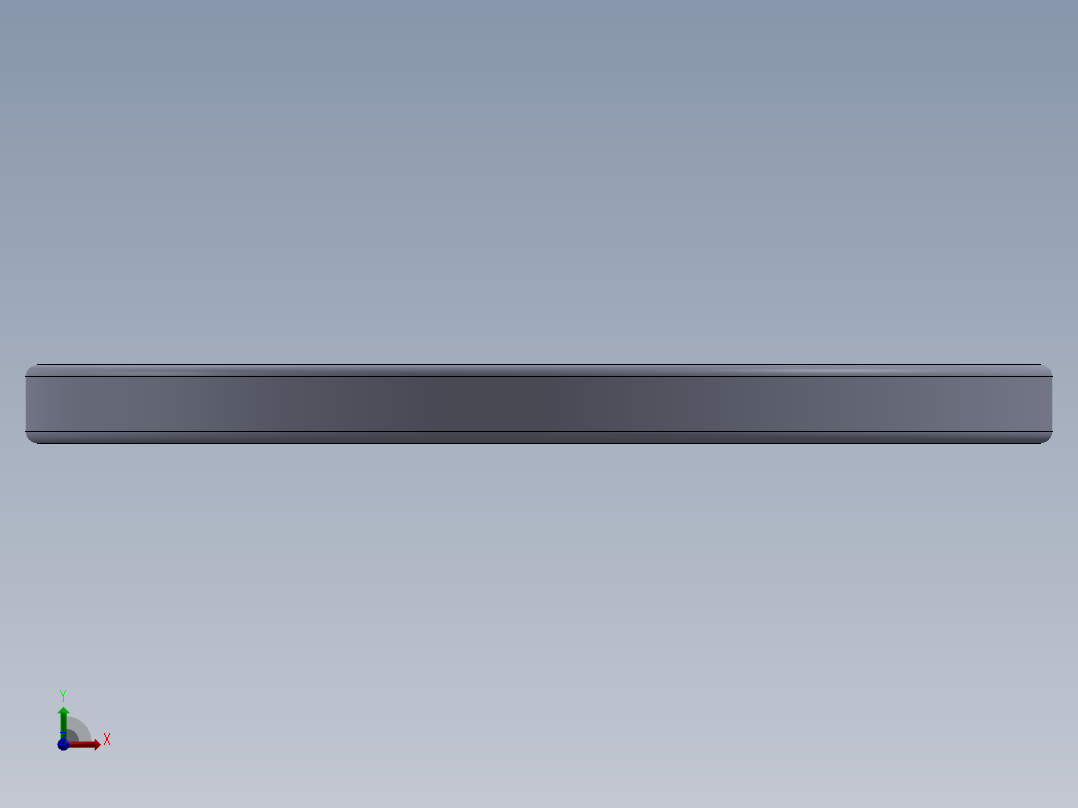 SAE平垫圈-FLAT WASHER SAE 0.375.SLDPRT前视图