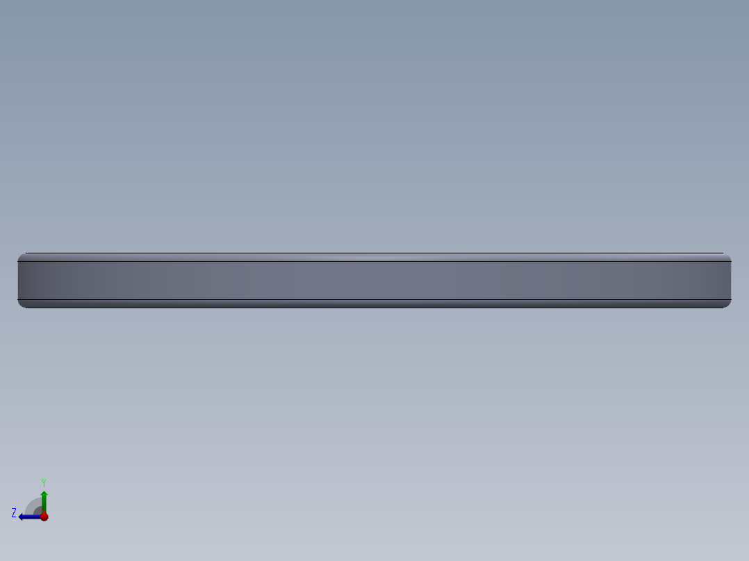 SAE平垫圈-FLAT WASHER SAE 0.375.SLDPRT右视图
