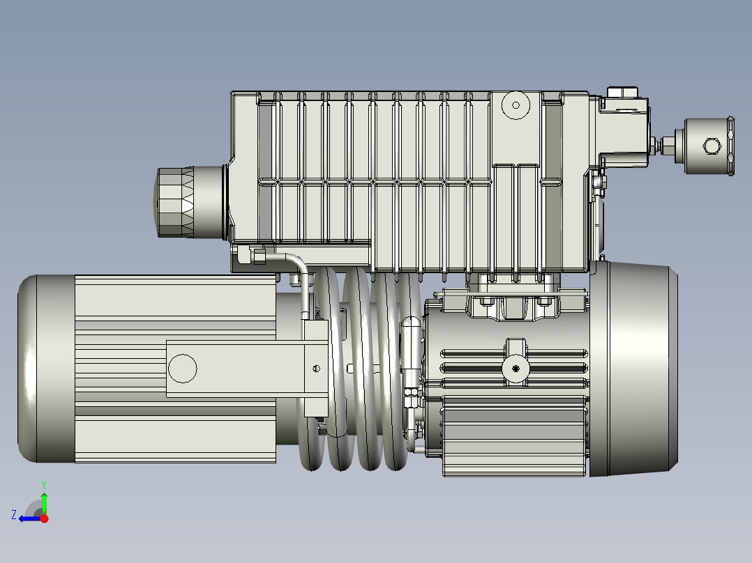 普旭泵NX5_RA0100F_ATEX_ZZ右视图