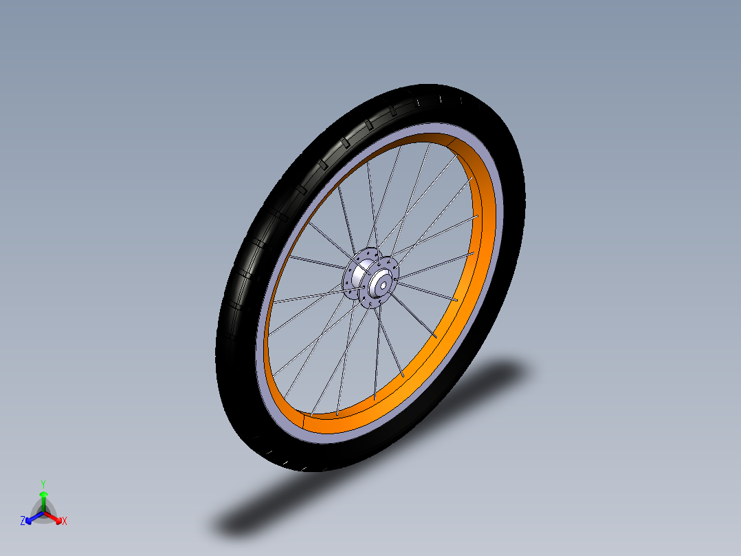 轮胎3正等轴测图