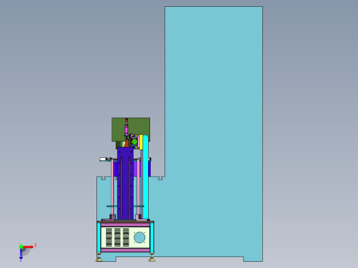 钣金数控压机送板机俯视缩略图
