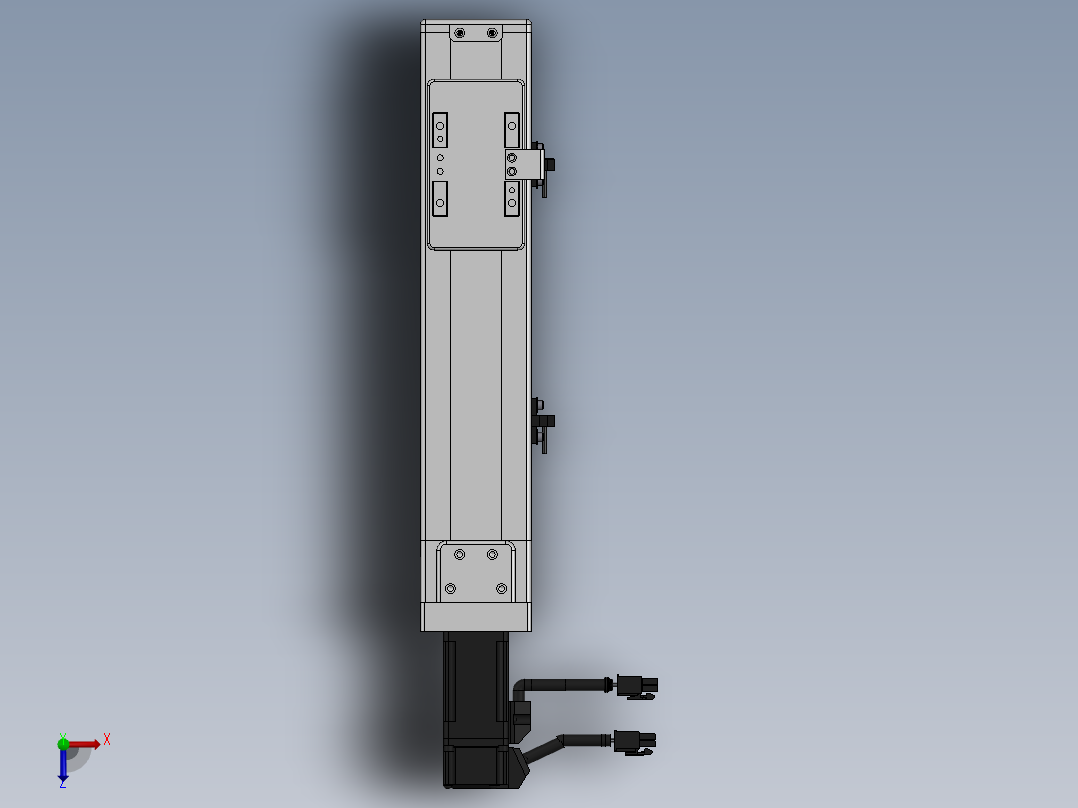 精密模组MY60-T10-150L-BC-P10B-C4-C俯视图