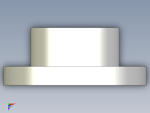 軸承座(雙軸承型)BRWN-3D多系列多零件图纸模型俯视缩略图