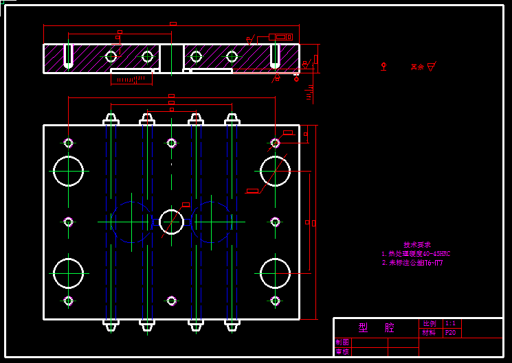 0033-动片瓷件塑料成型工艺及注塑模具设计【全套10张CAD图】