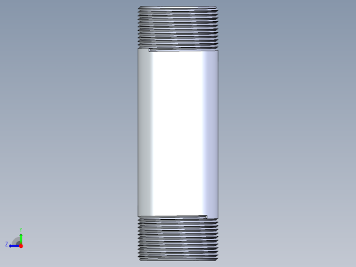 CPVC管件33-Sch80_Nipple_MPTxMPT_9861-218_1.5in x 6in右视缩略图