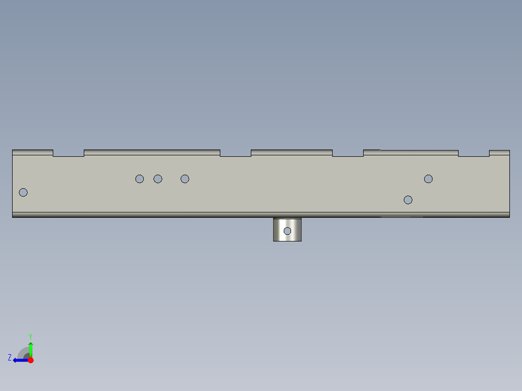 行间中耕机自动种植机右视图
