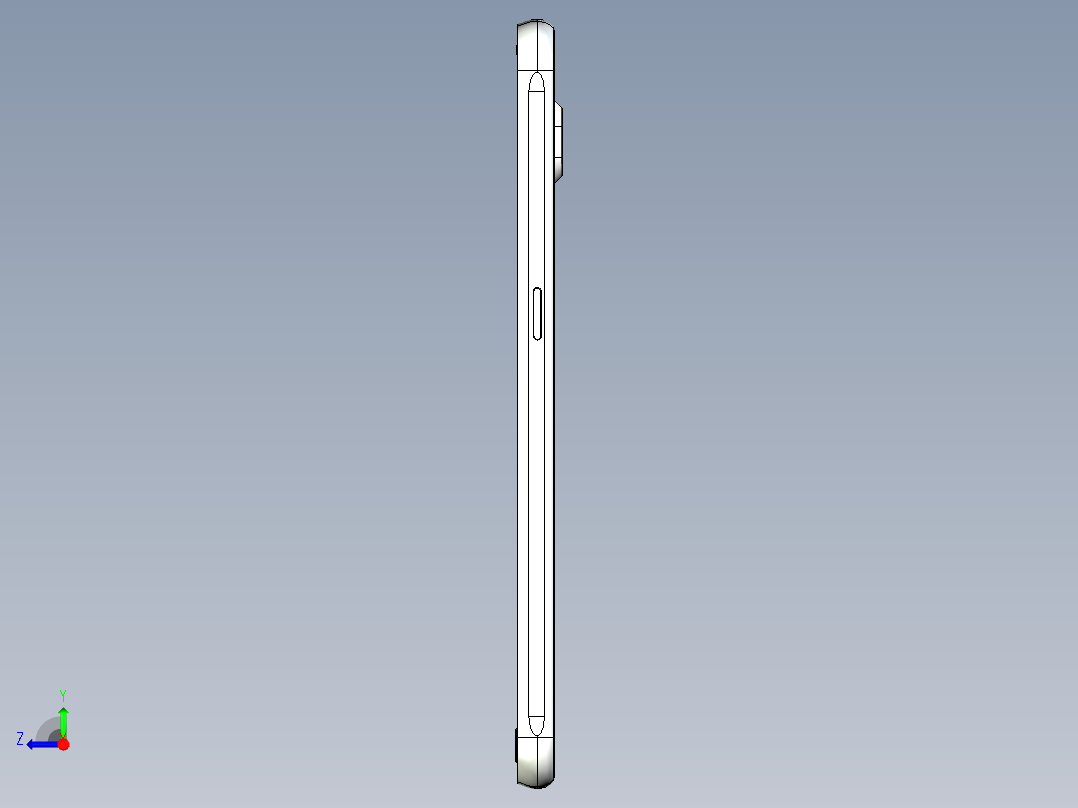 三星Galaxy+S6右视图