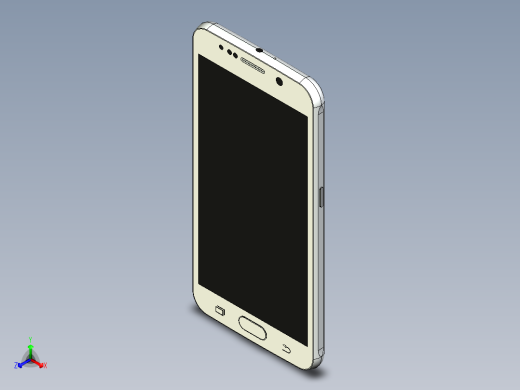 三星Galaxy+S6正等轴测缩略图
