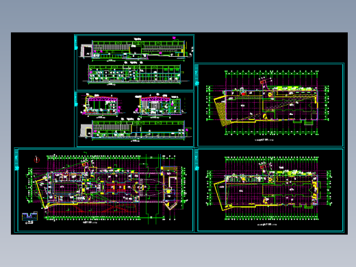 中海会所建筑施工图