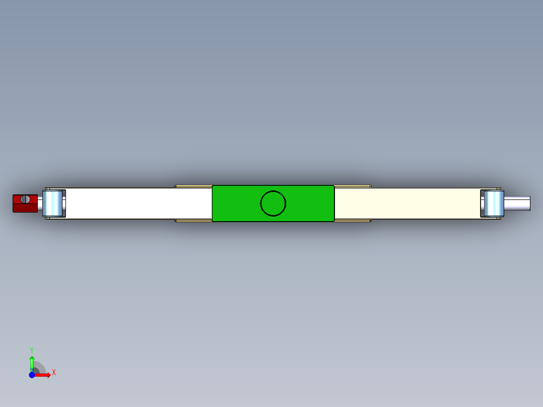 千斤顶模型前视图