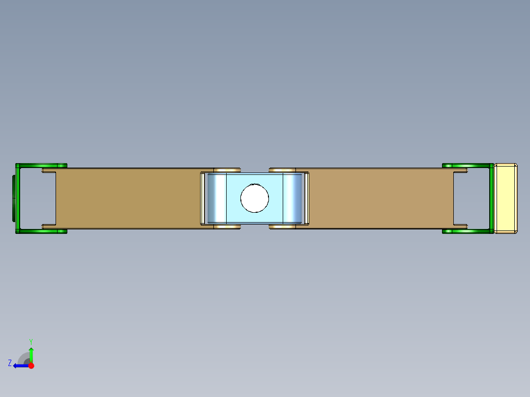 千斤顶模型右视图