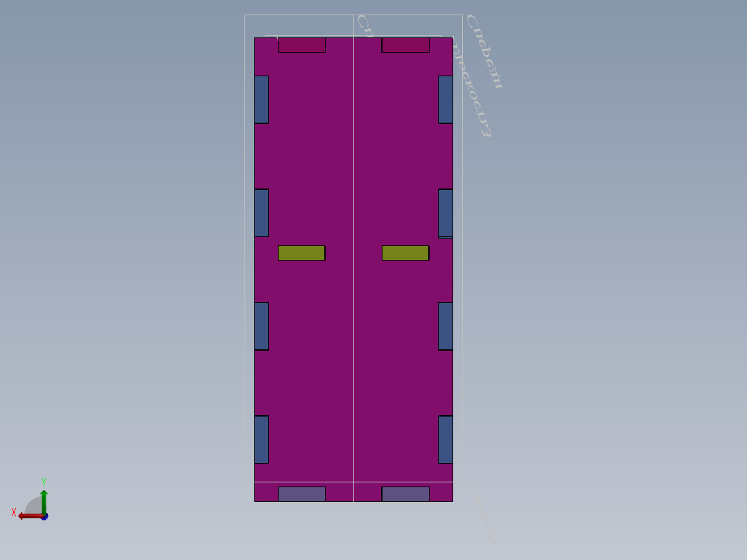 A0002491-木板的胶合板盒后视图