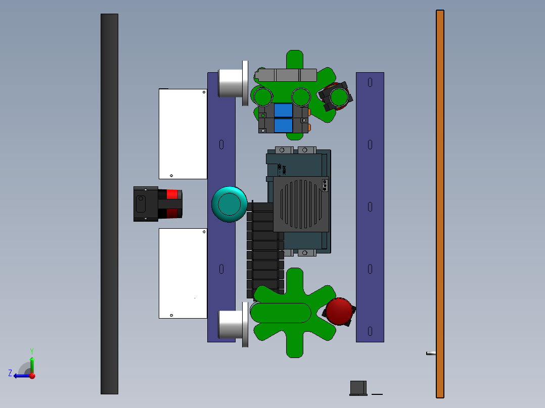 AGV小车、AGV(17)右视图