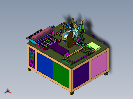 保护插头的PCB板自动化装配机