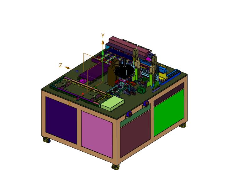 保护插头的PCB板自动化装配机
