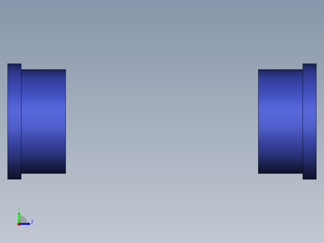 B3004492-推入式三通管接头 Y 型 10mm左视图