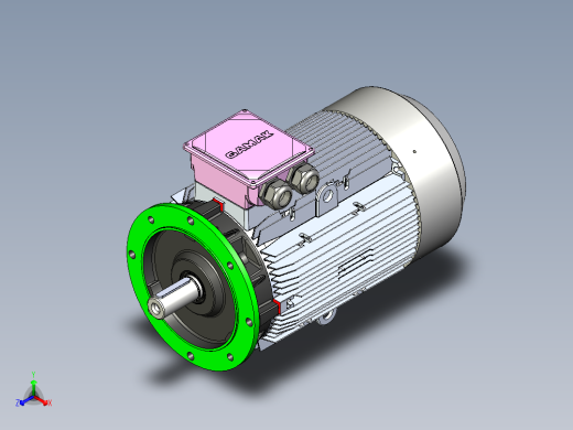 GAMAK 3G AGM 200-L B5 电机 37kW
