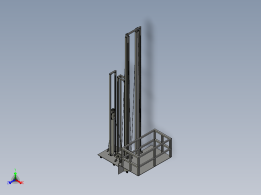 背篓式升降机设计