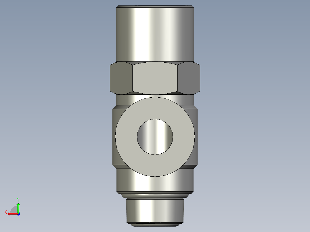 QKF-G气控阀QKF06-G01后视图
