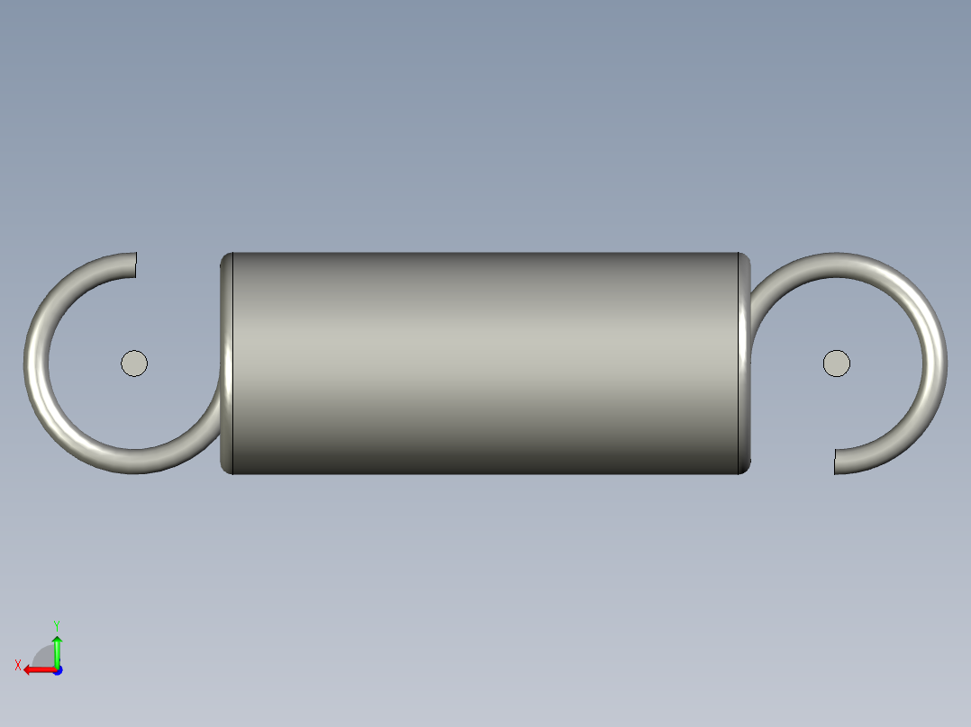 AUS12-055拉伸弹簧后视图