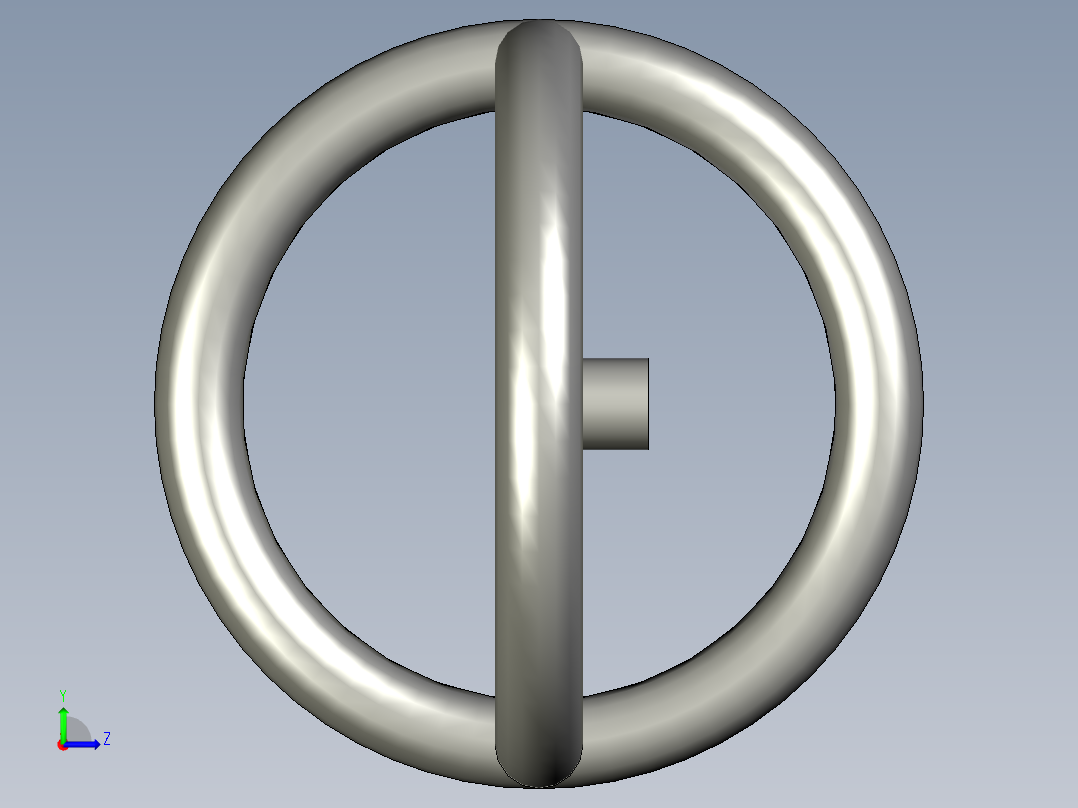 AUS12-055拉伸弹簧左视图