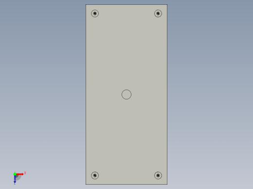 裁剪模架--纸板俯视缩略图