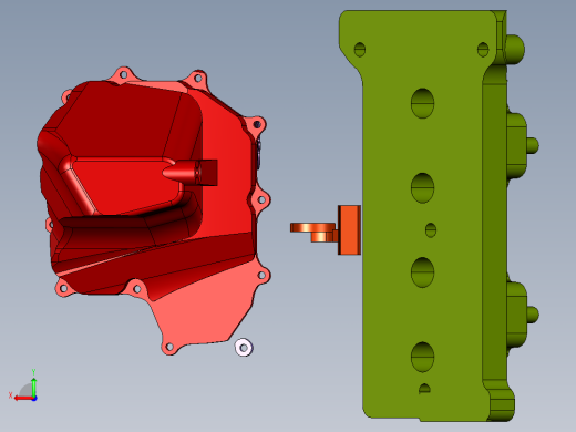 特别版直列四缸发动机后视缩略图
