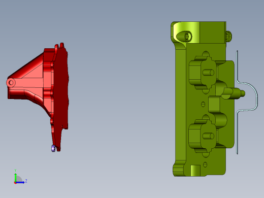 特别版直列四缸发动机左视缩略图
