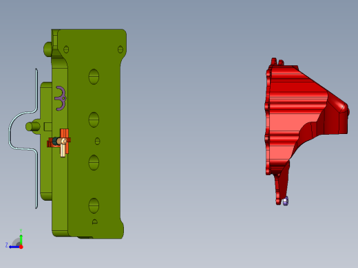特别版直列四缸发动机右视缩略图