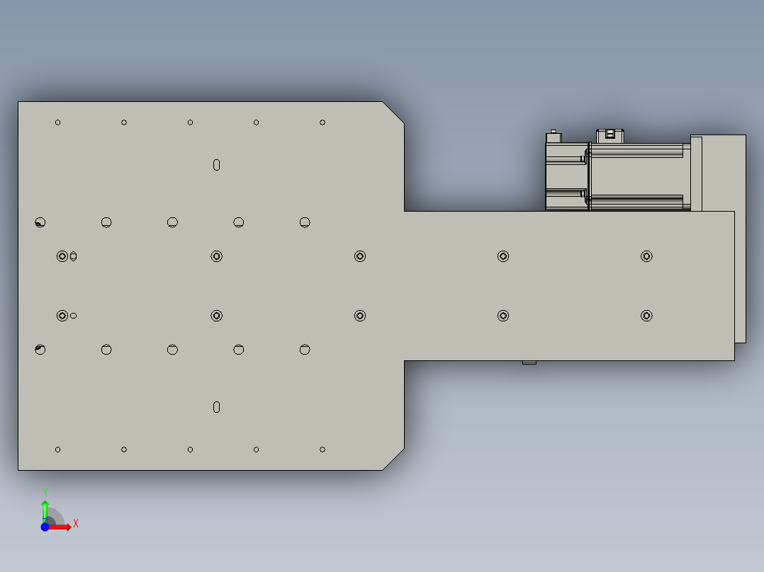 A01-22-00-下料移栽组件-右前视图