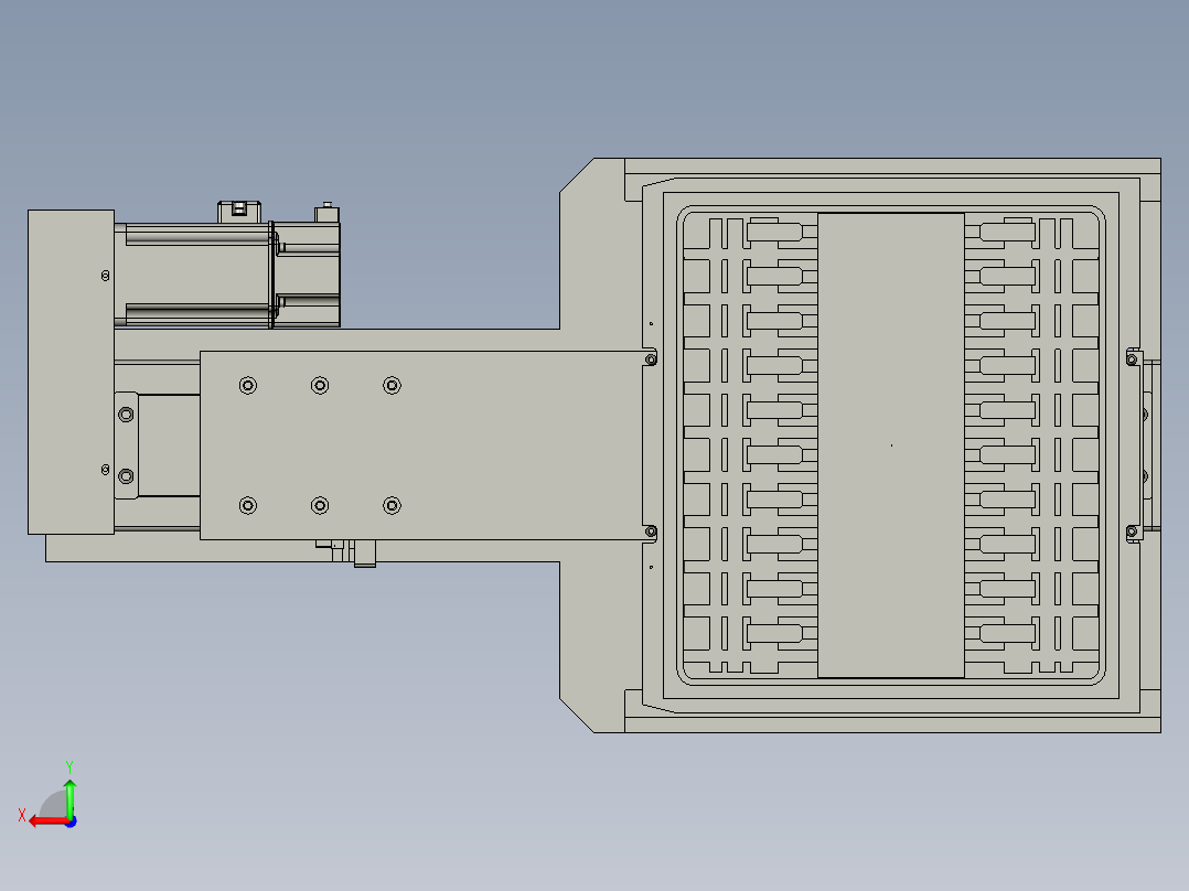 A01-22-00-下料移栽组件-右后视图