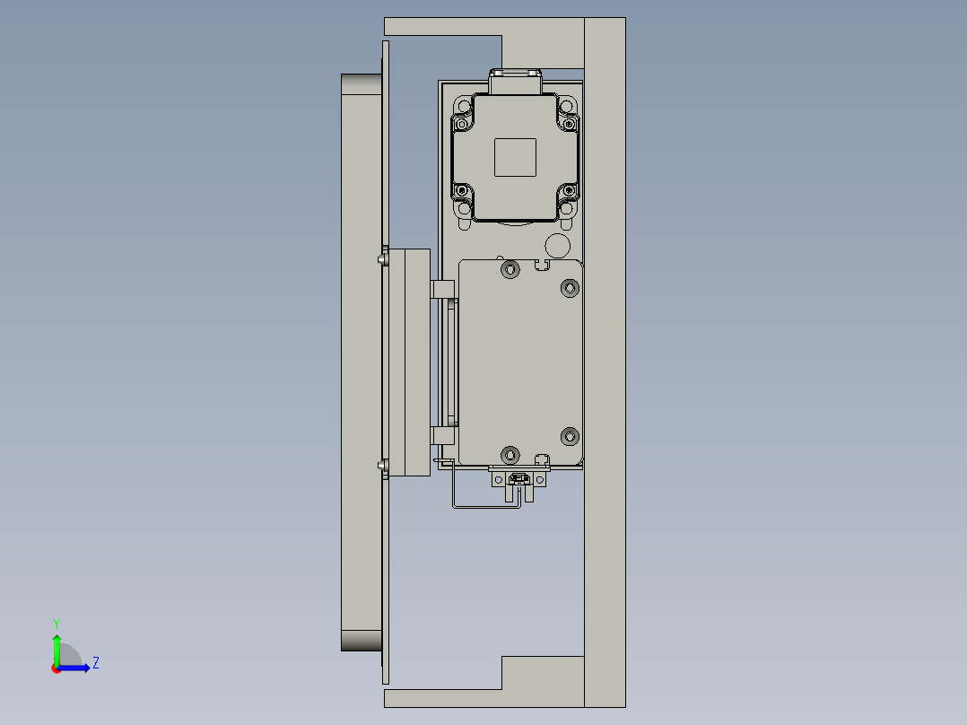 A01-22-00-下料移栽组件-右左视图