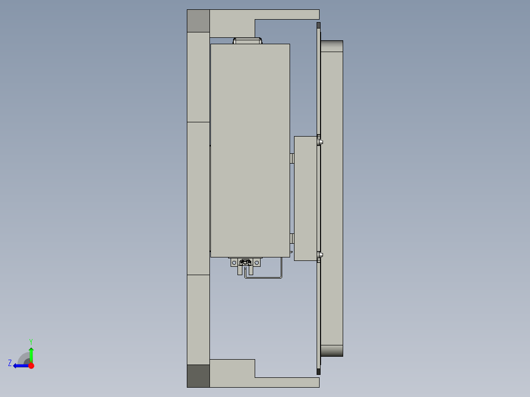 A01-22-00-下料移栽组件-右右视图