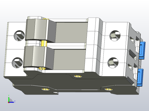 正泰保险座保险管RT28N-32X-2P左视缩略图