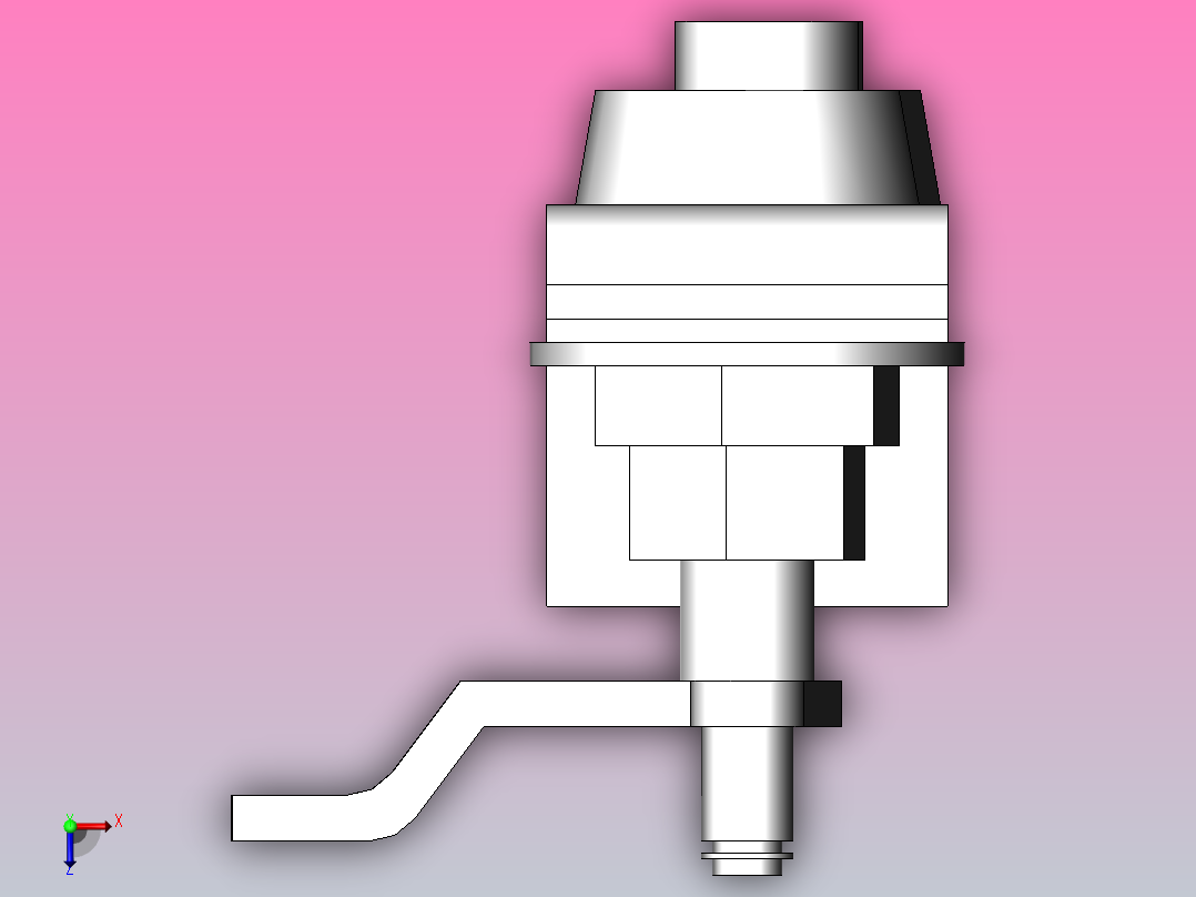 MS874[ MS874]锁俯视图