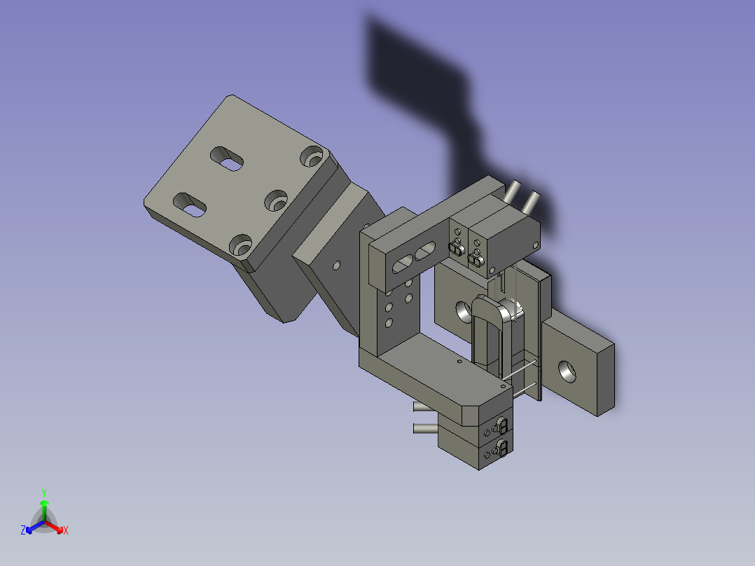 上绝缘检查正等轴测图