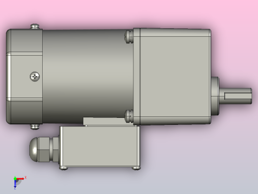 感应电机5IK60GU-CFT 5GU3K～200K俯视缩略图