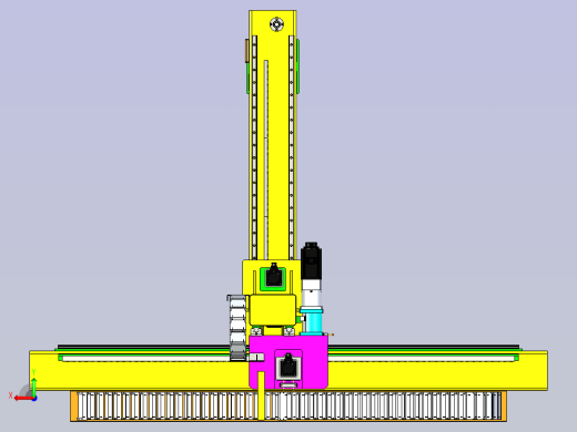重负载三轴机械手设计后视缩略图
