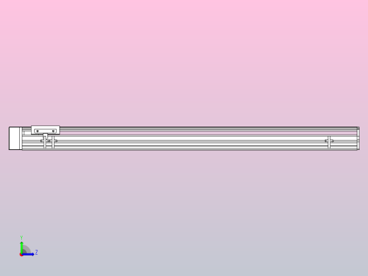 MTH13标准螺杆滑台[MTH13-L#-900-BR-P20-C3]左视缩略图