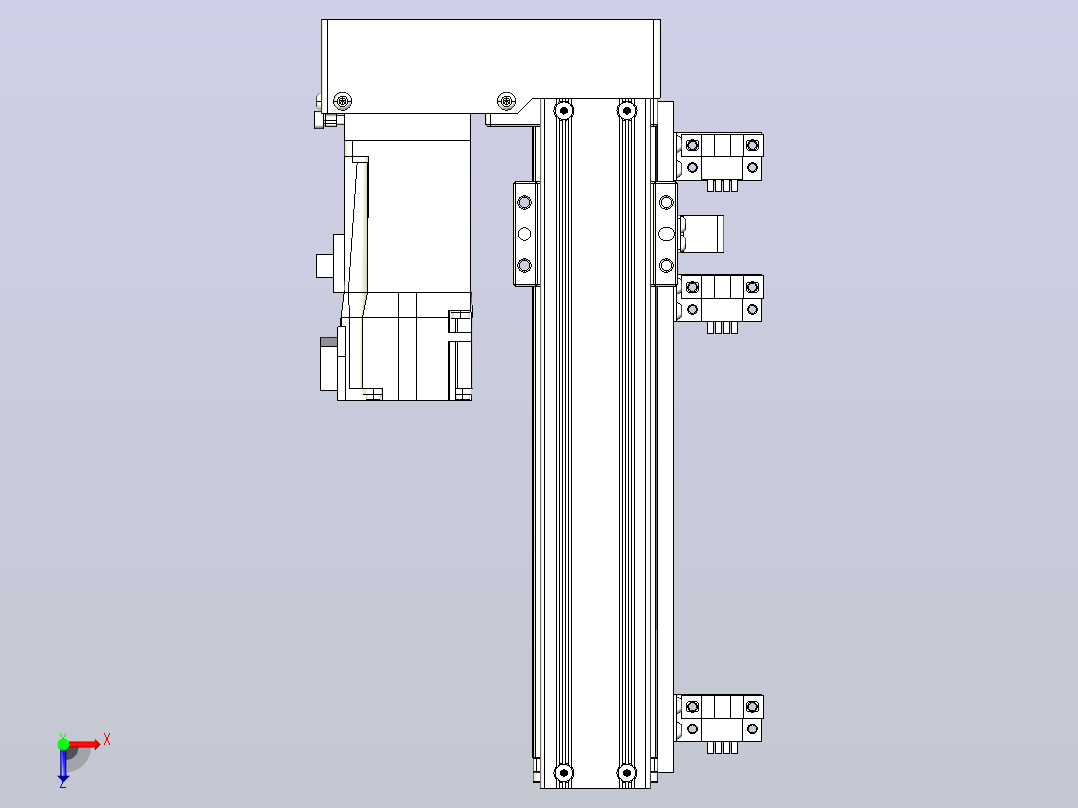 钢基模组TPA-KNR-4002C-200A1-ML-H1S1俯视图