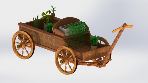 花园马车植物缩略图