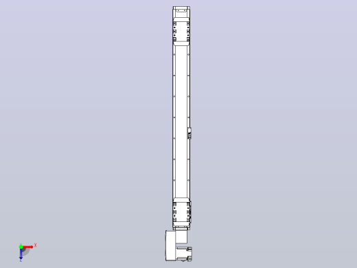 皮带直线轴双滑块型TPA-GCBS-80-P60-L350-QL-M20-N3俯视缩略图
