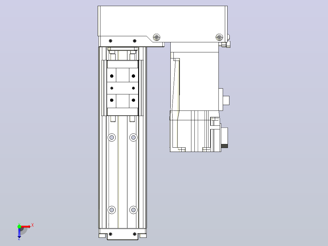 钢基模组TPA-KSR-4002C-150A1-MR-H1俯视图